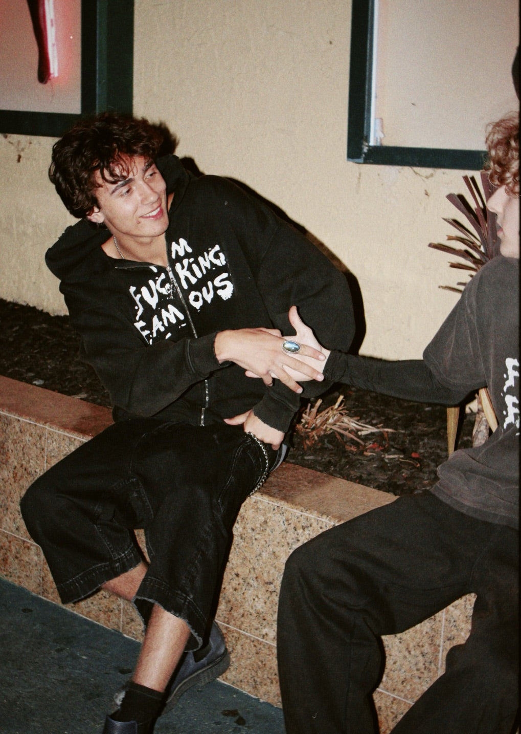 I'm Fucking Famous Zip Hoodie