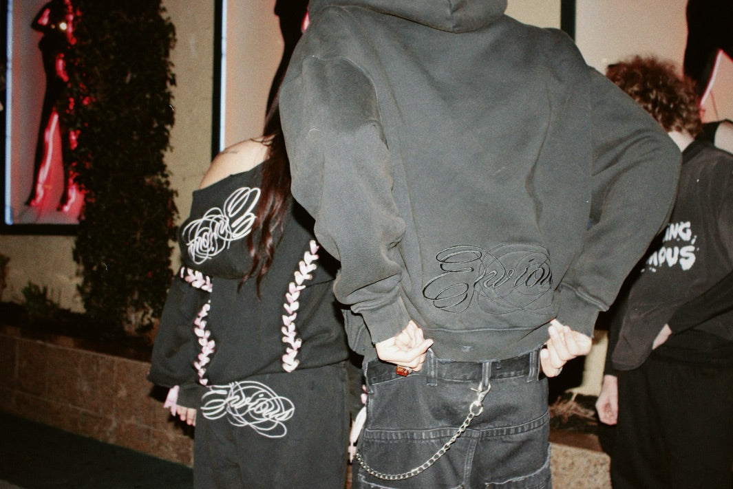 I'm Fucking Famous Zip Hoodie